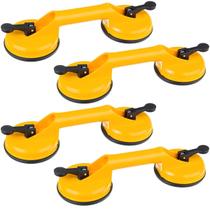 Ventosa Dupla Para Vidro Gesso Mármore Metal Piso Kit 04 Un Ventosa Dupla Para Vidro Gesso Mármore Metal Piso Kit 04 Un