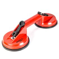 Ventosa Dupla Profissional 70KG - Fixação Forte Ideal Para Vidro e Pisos
