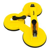 Ventosa Em Plastico Abs C/ 3 Garras Suporta Até 120 Kg Titanium Platina