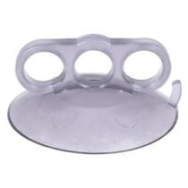 Ventosa Garra 3 Dedos PVC Cristal 110mm Martelinho De Ouro