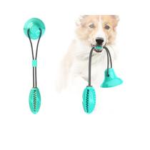 Ventosa para cães Tug Toy Rope Chew Ball Blue Toy