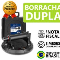 Ventosa Porcelanato Vidro Com Borracha Dupla Sucção Forte 200kg Piso Mármore Móveis Profissional