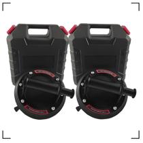 Ventosa Profissional Sucção Vácuo Vidro, mármore, Cerâmica, porcelanato - Kit 2 unidades