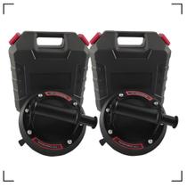 Ventosa Profissional Sucção Vácuo Vidro, mármore, Cerâmica, porcelanato - Kit 2 unidades