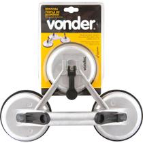 Ventosa tripla alumínio capacidade 75kg - Vonder Ventosa tripla alumínio capacidade 75kg - Vonder