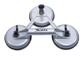 Ventosa Tripla de Alumínio Cap. Máxima 120Kg Mtx