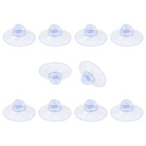 Ventosas transparentes para mesa de vidro Qjaiune 30 mm PVC, pacote com 10 Ventosas transparentes para mesa de vidro Qjaiune 30 mm PVC, pacote com 10