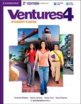 Ventures 4 students book with cd - cambridge