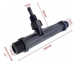 Venturi Injetor Para Gerador Ozônio Conexão 1 2 Ou 3 4