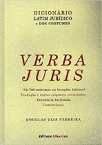Verba juris - dicionário latim jurídico e dos costumes
