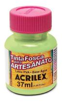 Verde Primavera Tinta Pva Fosca Para Artesanato 37ml Verde Primavera Tinta Pva Fosca Para Artesanato 37ml