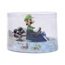 Verde Yoshi Donkey Kong Bowser Luigi Toad Princesa Peach Super Mario Pull Back Car Action Figures