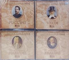 Verdi / Brahms / Haendel e Pucinni 4 CDS TRIPLOS