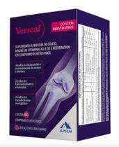 Verical resveratrol cx c/60 cprs + cálcio ossos fortes + vitamina d3 + k2 + manésio