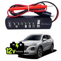 Verificador de bateria e alternador automotivo 12v portátil tester digital carro moto knup led diagnóstico rápido Verificador de bateria e alternador automotivo 12v portátil tester digital carro moto knup led diagnóstico rápido