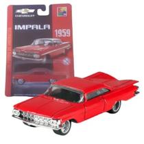 Vermelho Chevrolet Impala Coupe 1959 1/64 - CKS CHEV-IMP