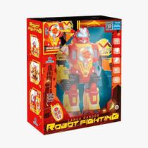 Vermelho Robô Fighting Lança Dardos - Polibrinq 9032