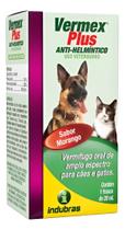 Vermex Plus Para Cães E Gatos 20ml