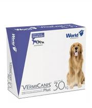 Vermicanis Plus 2,4g C/2 Cprs Vermifugo 30kg - World (Kit 2 unidades)