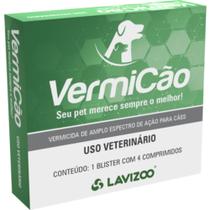 Vermicão Vermicida para Cães - Lavizoo - amplo espectro de ação