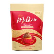 Vermicelli Chocolate Branco Melken - 400g Harald - Rizzo Vermicelli Chocolate Branco Melken - 400g Harald - Rizzo