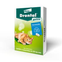 Vermicida Drontal Gatos - 4 Comprimidos