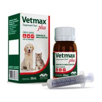 Vermicida Oral Vetmax Plus - Cães e Gatos - Vetnil