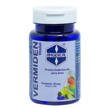 Vermiden 90 Cápsulas Amgercal Premix Antiparasitário Pássaros