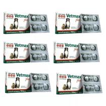 Vermífugo Cachorro Vetmax Plus 4 Comprimidos - 6 Unidades Vermífugo Cachorro Vetmax Plus 4 Comprimidos - 6 Unidades