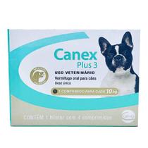 Vermífugo Canex Plus 3 para Cães Ceva 4 Comprimidos