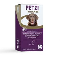 Vermífugo Ceva Petzi Plus Suspensão 20ml para Cães