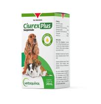Vermifugo Ciurex Plus Suspensão 20ml Cães Vetoquinol