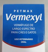 Vermífugo de largo espectro Vermexyl para cães e gatos, blister com 4 comprimidos - Imeve