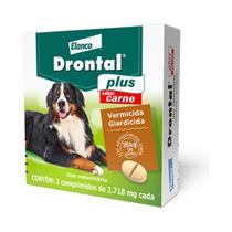 Vermífugo Drontal Cães Até 35 Kg C/ 2 Comprimidos Bayer