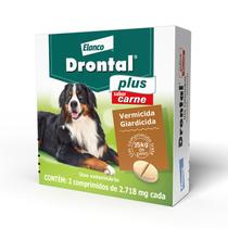 Vermifugo Drontal Plus Para Cães De 35 Kg -sabor Carne