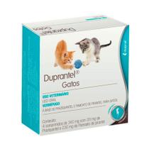 Vermífugo Duprantel para Gatos com 4 Comprimidos - Laboratório Duprat