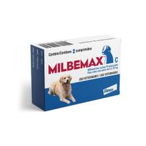 Vermifugo Elanco Milbemax C Caes Ate 25kg 2 Comprimidos