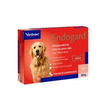 Vermífugo Endogard 30kg Para Cães Com 6 Unidades Vermífugo Endogard 30kg Para Cães Com 6 Unidades