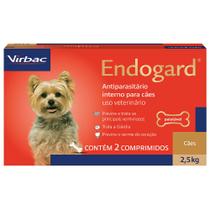 Vermífugo Endogard Cães 2,5 Kg com 2 Comprimidos - VIRBAC