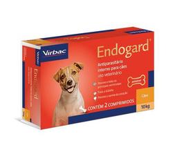 Vermífugo Endogard Cães Até 10kg C/2 Comprimidos
