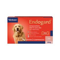 Vermifugo Endogard Para Caes 30kg (2 Comprimidos) - Virbac