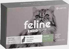 Vermifugo feline endo spot 2 a 5 kg Vermifugo feline endo spot 2 a 5 kg