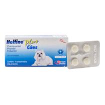 Vermífugo Helfine Plus Cães 4 Comprimidos - Agener