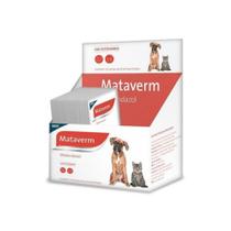 Vermífugo Mataverm Para Cães e Gatos Blister Com 6 Comprimidos - Provets Simões (CARTELA)
