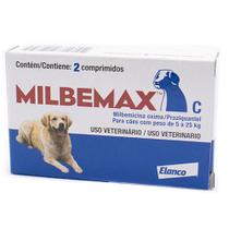 Vermífugo Milbemax para Cães 5 a 25Kg 2 comprimidos - Elanco