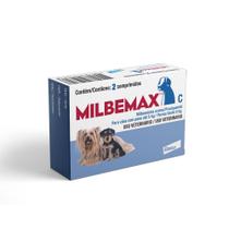 Vermífugo Milbemax para Cães até 5kg - 2 comprimidos - Elanco