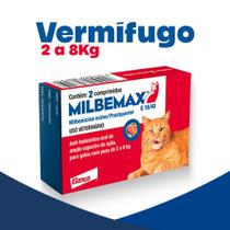 Vermifugo Milbemax para Gatos 2 a 8 kg Elanco