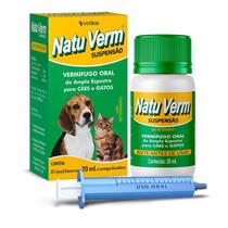 Vermifugo natu verm suspensao 20ml