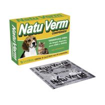 Vermífugo - Natu Verme - Cartela c/ 4 Comprimidos