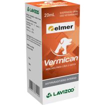 Vermífugo Oral para Cães e Gatos Vermican - 20 ml